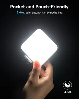 Small Rig 3286 Rechargeable 2200mAh CRI 95+ 2700-6500K P96 LED Video Light Portable Camera Lights detail image