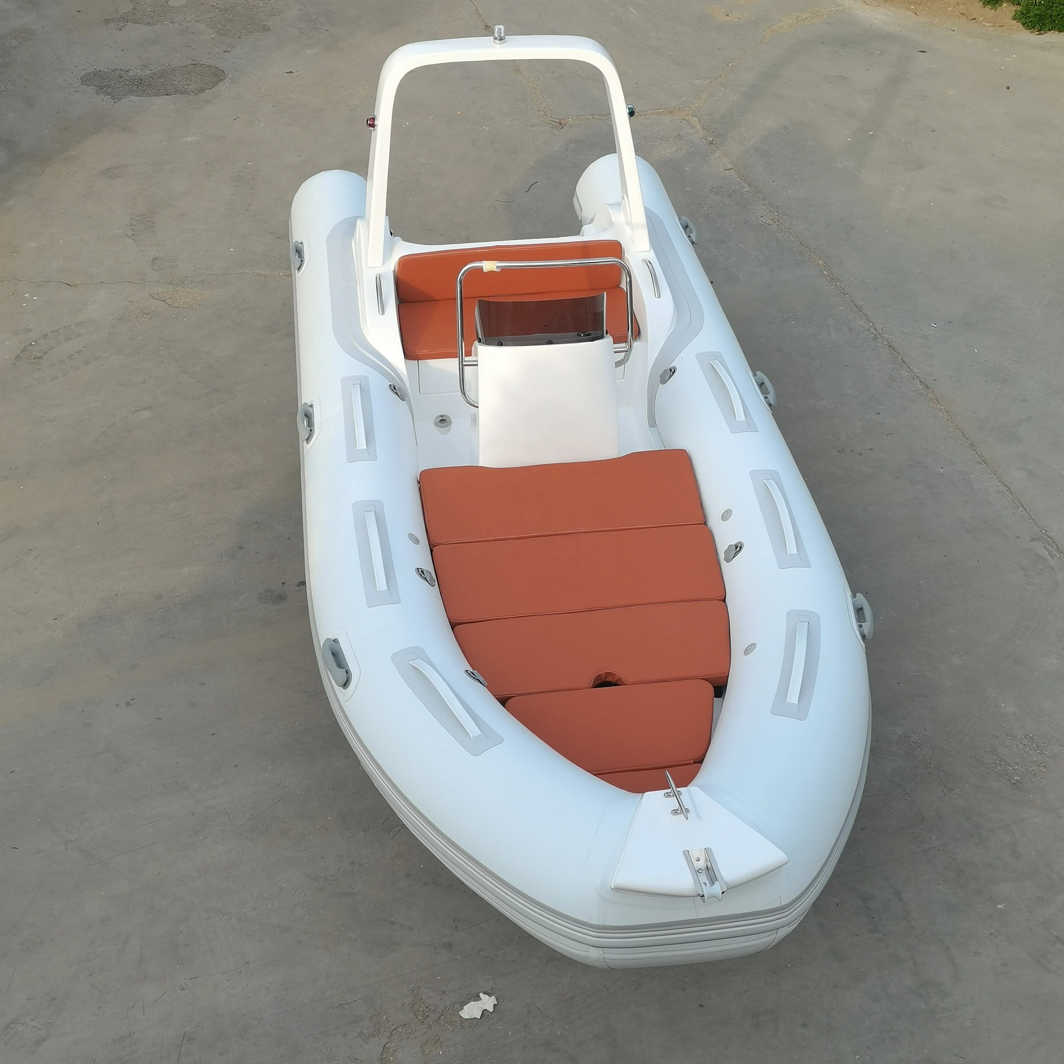 RIB540 DEEP V корпус из стекловолокна ребро лодка для продажи