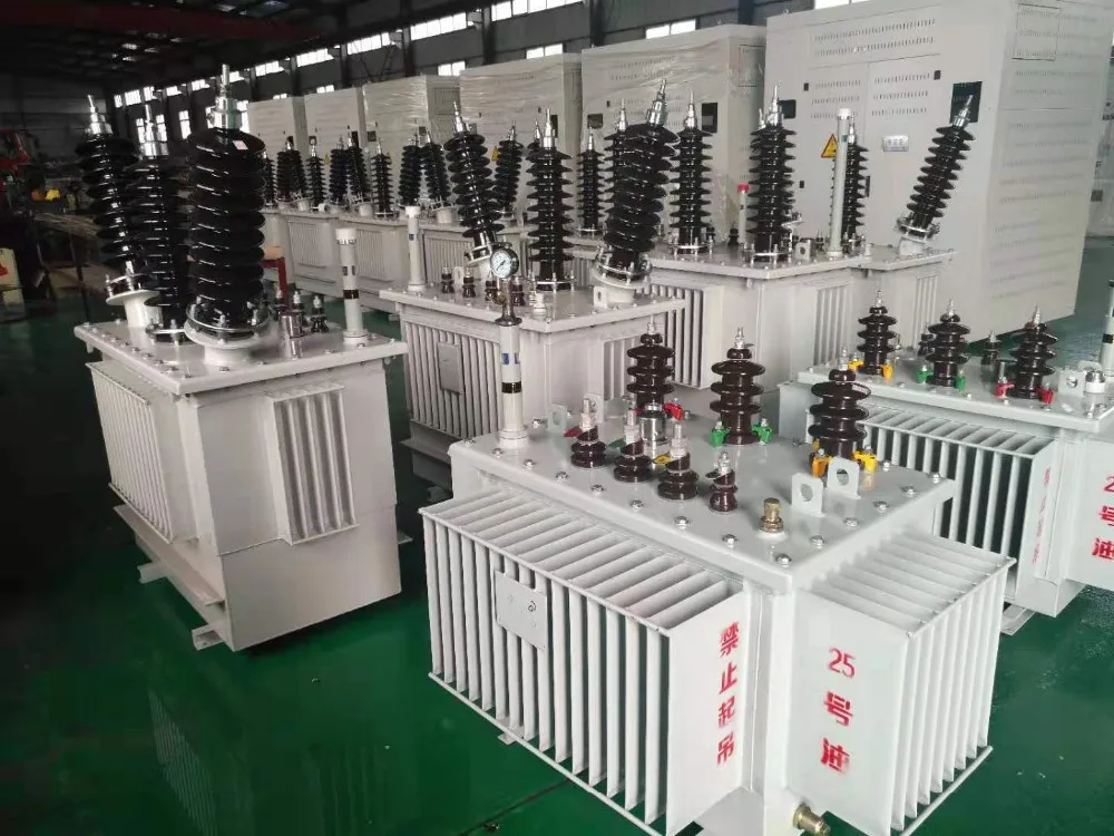 S11 Three-Phase Oil Immersed PowerTransformer 850 KVA 20/0.4KV Multiple Output Voltages (10KV 35KV 6KV) 50Hz 60Hz Frequencies