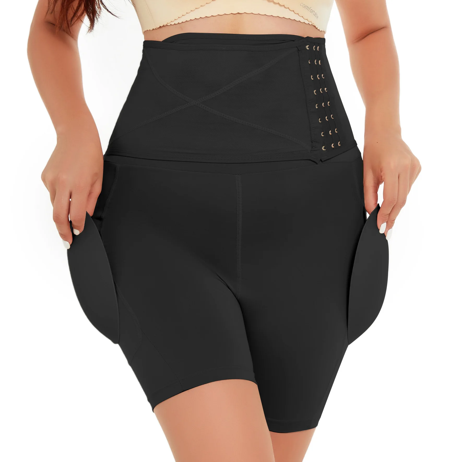 Padded Panty Underwear Butt Lifter Control Panties Waist Trainer Body  Shapers Women Dress Big Ass Hip Enhancer Shapwear