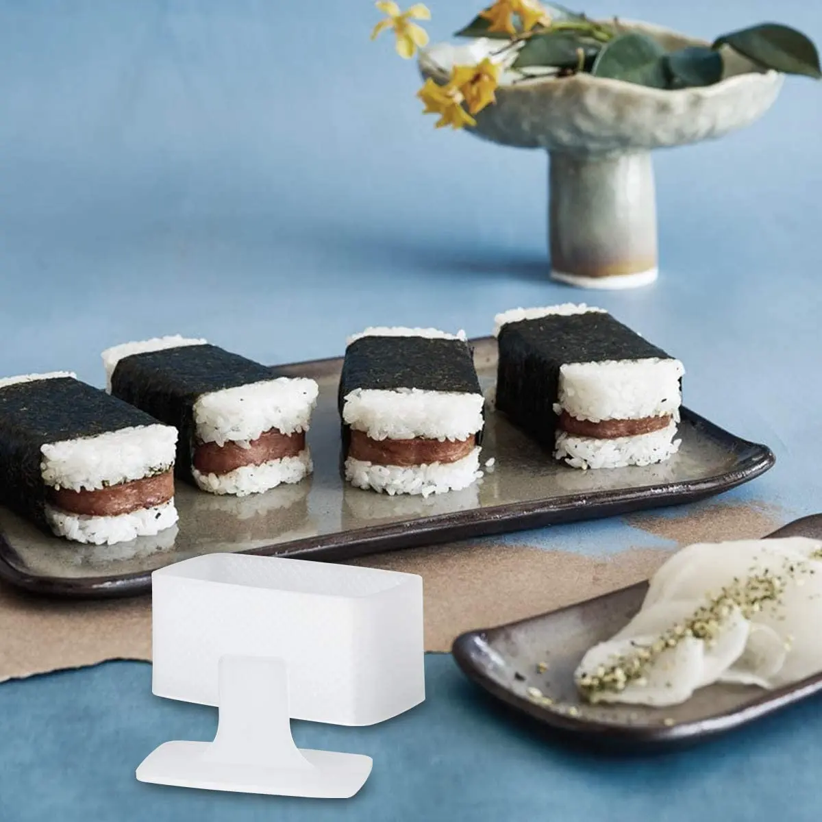 4 Pieces Musubi Maker Press Molds Non-Stick Spam Musubi Maker Non-Toxic  Sushi Making Kit