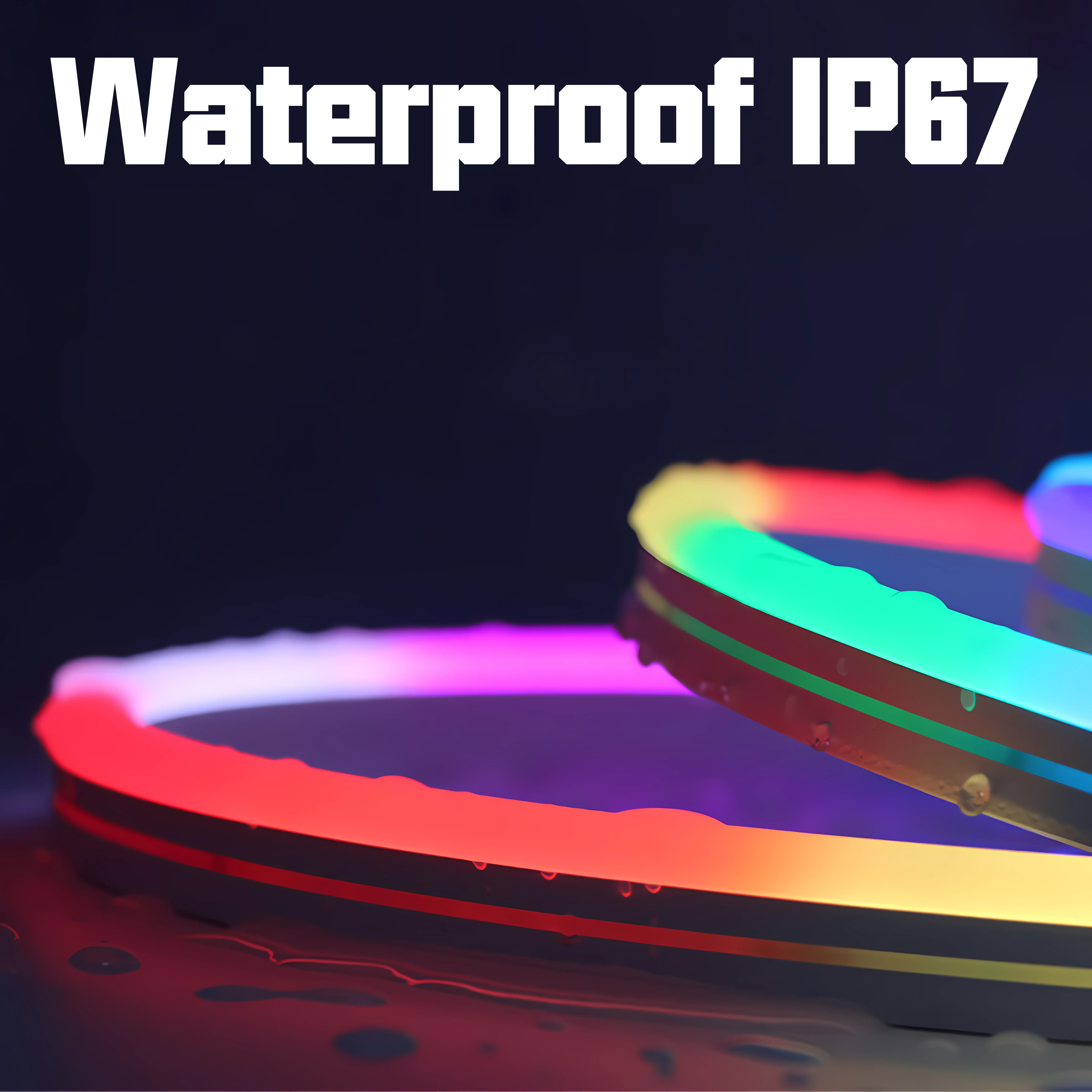 Applause RGB LED Neon Lightbox With Remote & App Control - Music Sync, Timer, USB Powered For Home, Cafe, Studio Decor