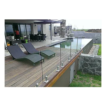 Good price Custom frameless glass railing balustrade