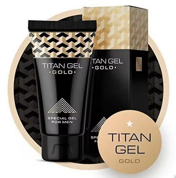 Hot Sale Products Russia Men Care Massage Cream Wholesale Titan Gel Gold for