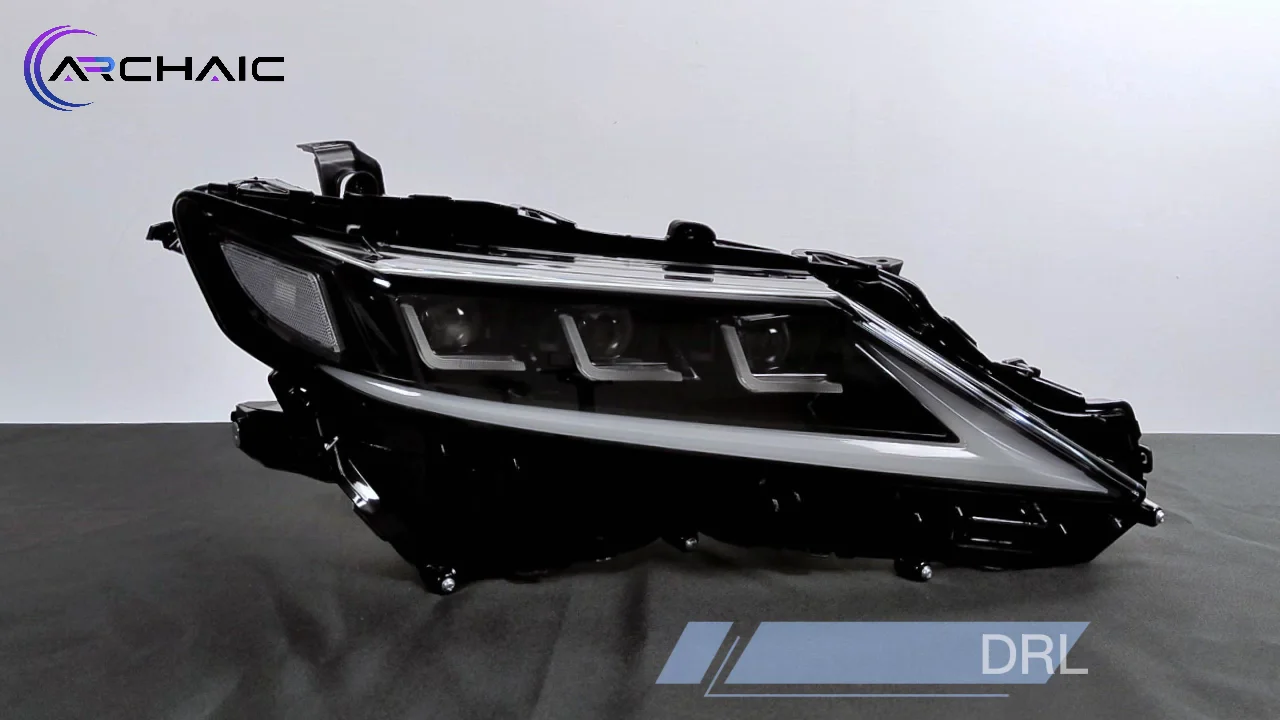 Archaic Full Led Camry 3 Projectors Drl Front Lamp Plug And Play