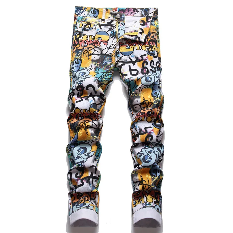 Young And Reckless Size 32 Graffiti Skinny Jeans Sketch Design Blc Wht  Ships 🆓 | eBay