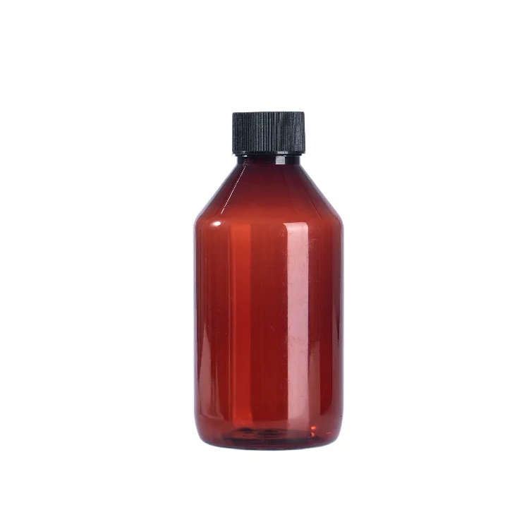 60ml 100ml Pet Plastic Cough Syrup Bottles With Childproof Lid Screw Cap and Pump Sealing Types for Medicine Syrup