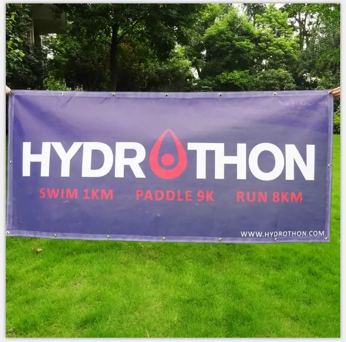 Custom Print Durable Red PVC Banner for Advertising