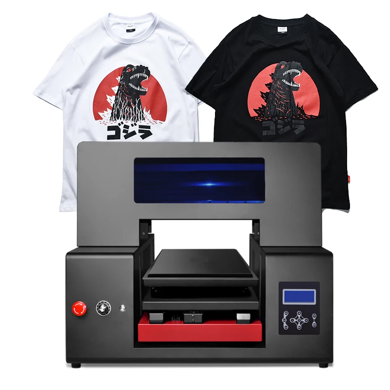 Digital Inkjet t Shirt logo Dtg Tshirt Printer Machine for Printing Machine  Textiles Digital Printing Machine Prices