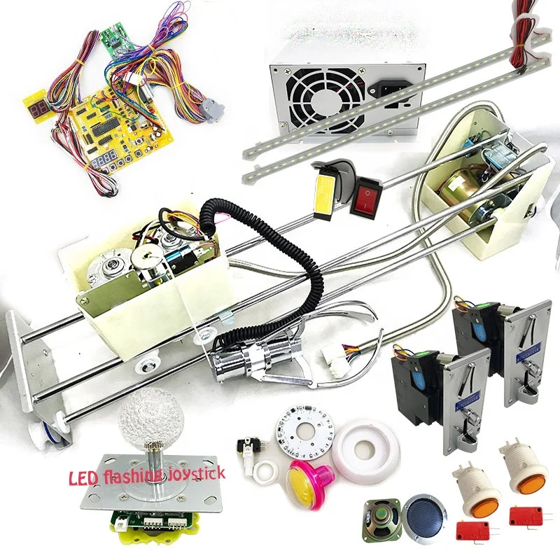 
Поставщик аксессуаров для аркадных игр, вендинговая игрушка, козловая игра, детали «сделай сам», кран, автомат, набор 