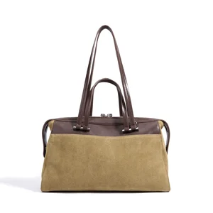 Factory Custom Luxury Ladies Handbags High Quality Suede Tote Bag Fashion Design Women Shoulder Bags