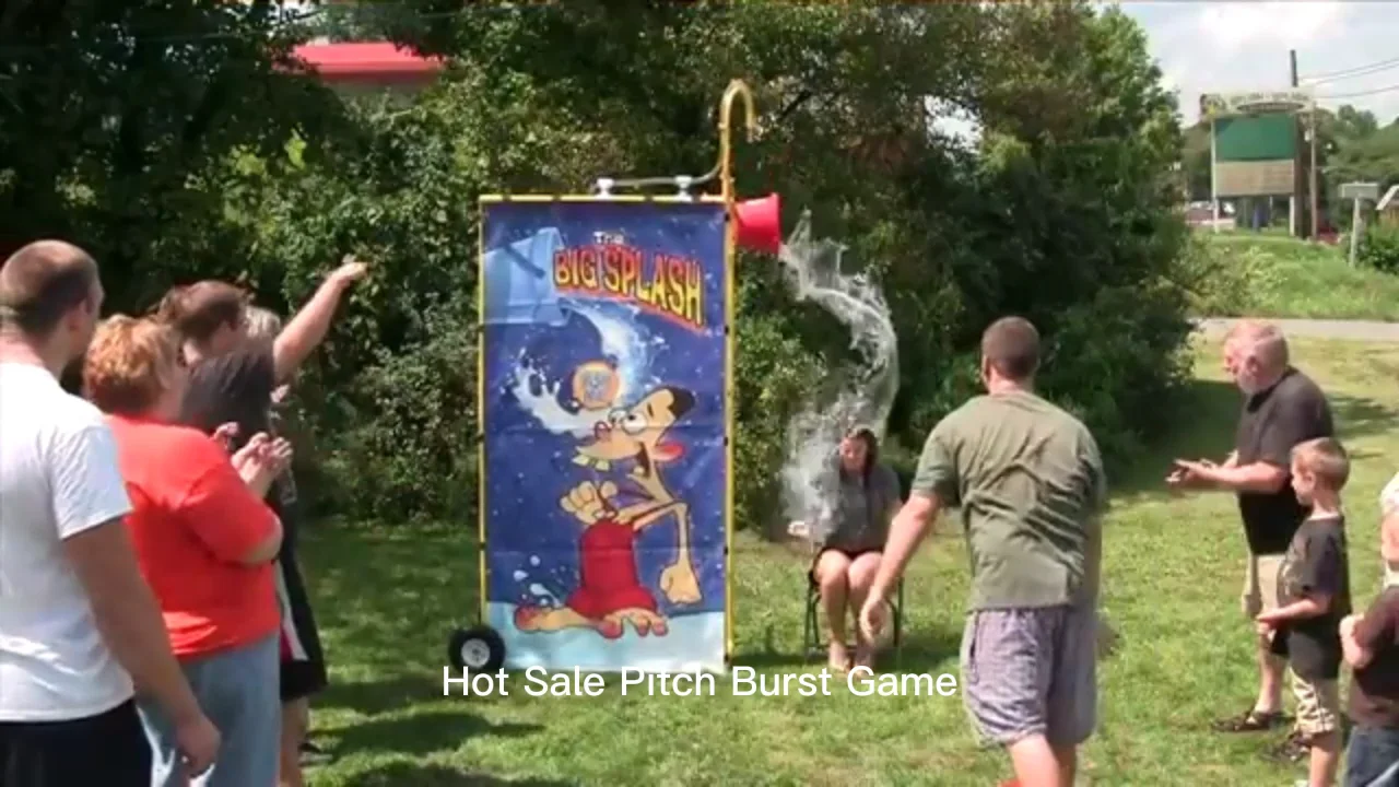 Summer Water Big Splashtastic Pitch Burst Game Easy Beat Bucket Dunk