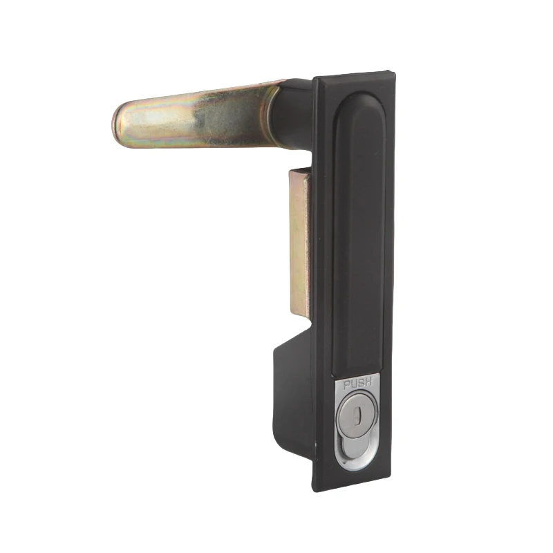 Black Power Cabinet Door Electrical Cabinet  Electrical Control Box Distribution Cox Electrical Doorknob Lock Rod Control Lock supplier