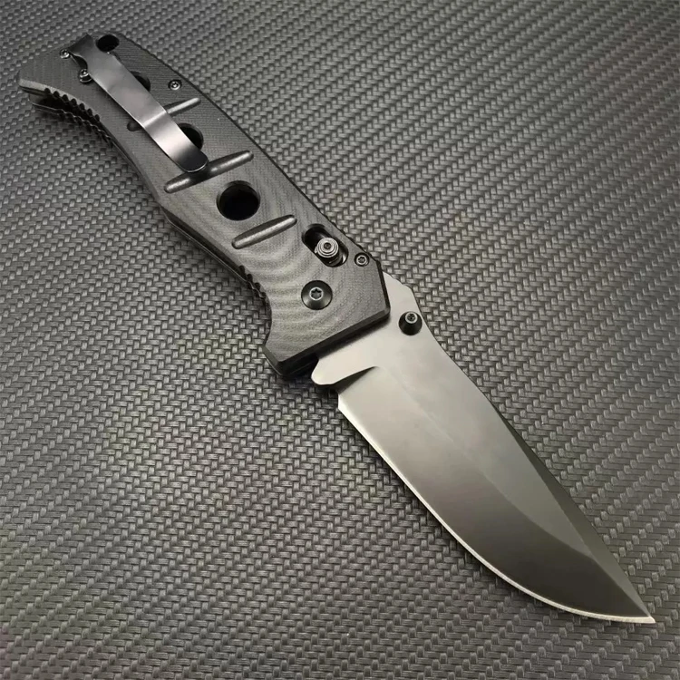 Adamas 275 Axis Manual Tactical Folding Knife G10 Handle Khaki Black