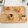 Bambú y madera (bandeja individual)