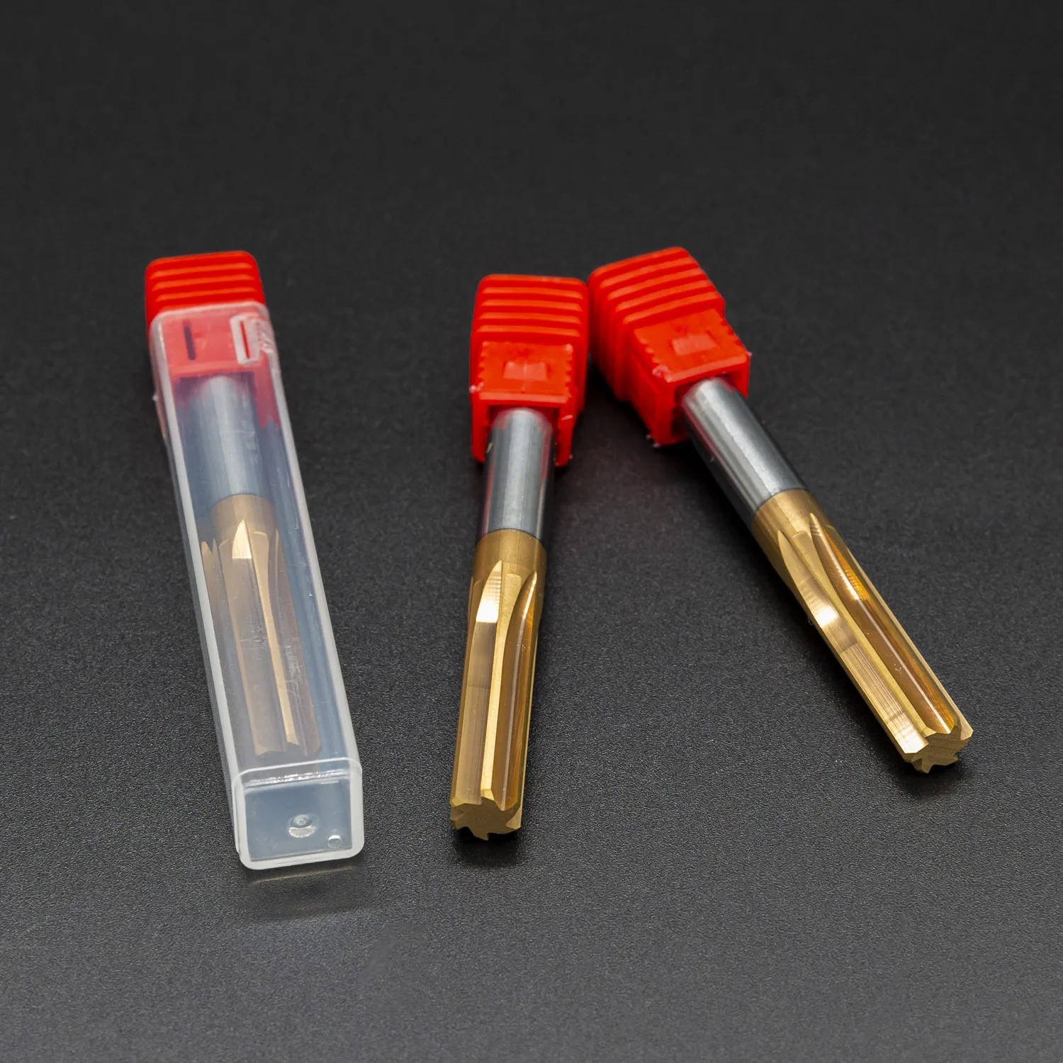 Gw Carbide Hrc55 Copper Coated 4f Solid Carbide Reamer Tool Buy