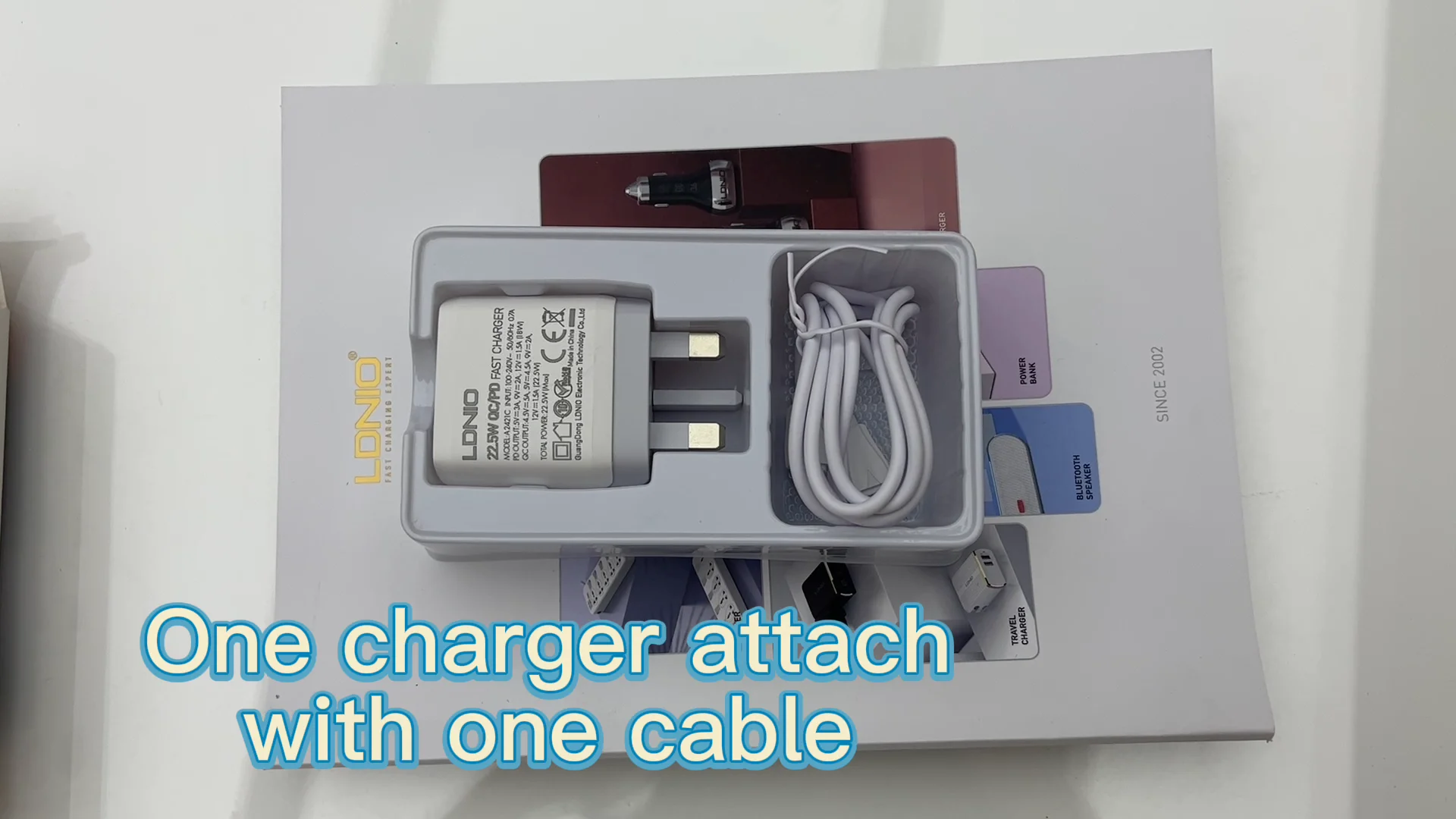 Ldnio A2421c Quick Charging Pd Charger For Iphone Universal Travel