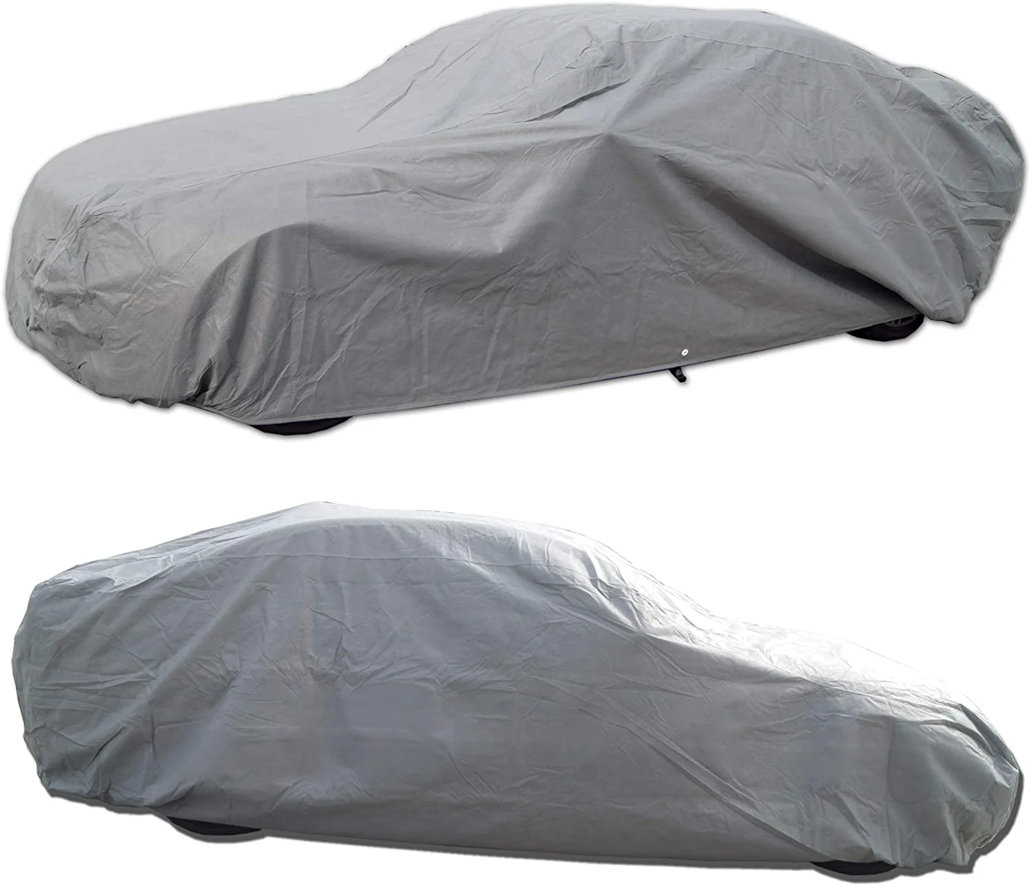 Grey Waterproof 4 ply Non-Woven Fabric Car Cover