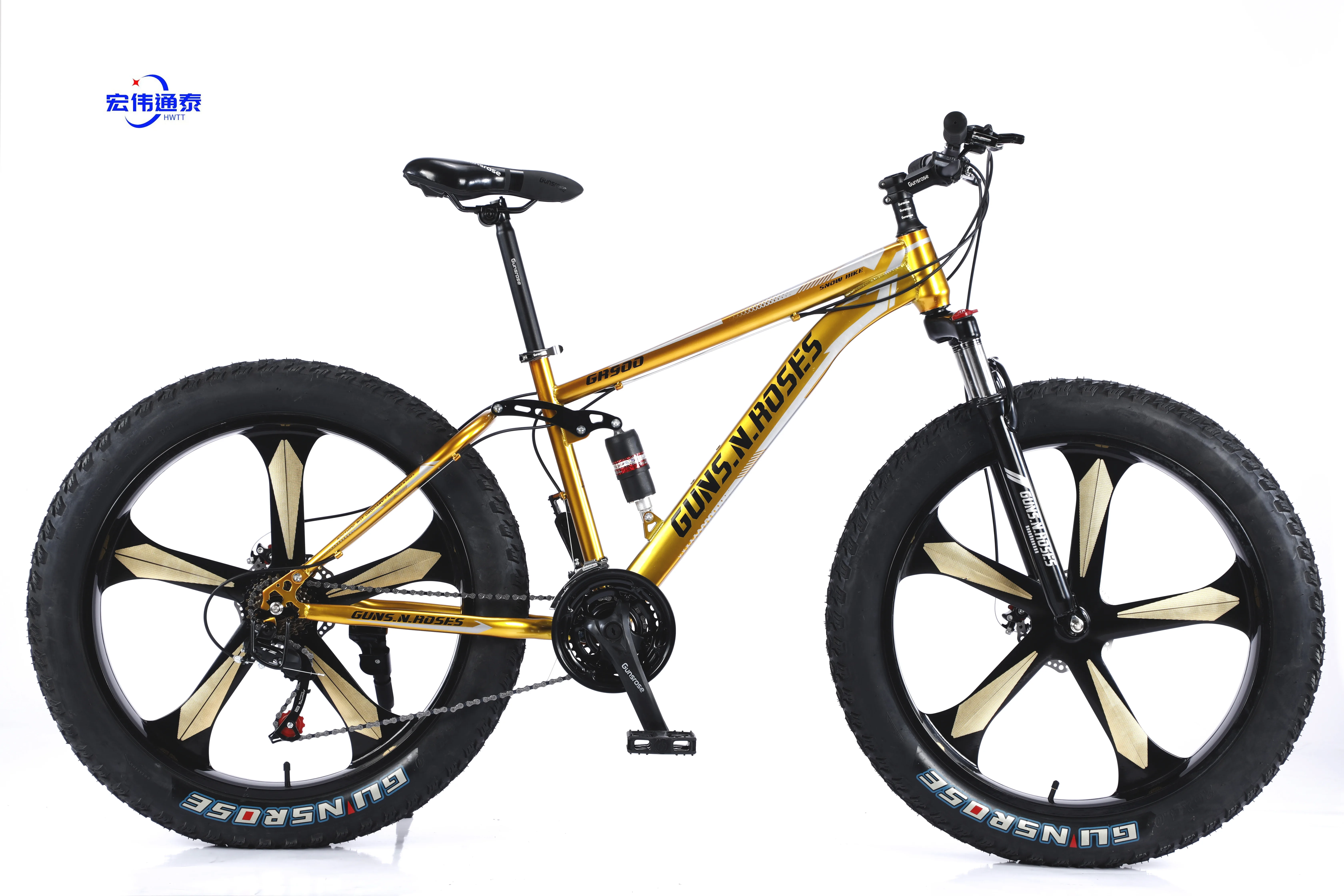 Stock Bicycle 26 Inch 7/21/24 Speed Double Disc Brake Fat Bike