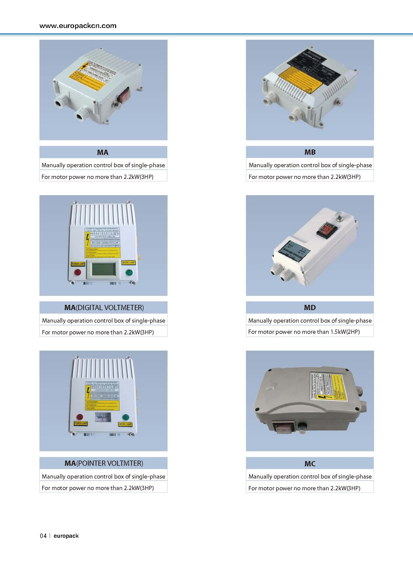 PowerCoctal&Restrate2箱セット Single-Phase Electric Panel Control Box Controller (KZ