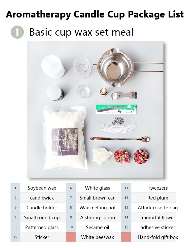 Handmade Diy Essential Oil Soy Wax Diy Candle Making Kit Customize Equipment For Adult Buy Soy