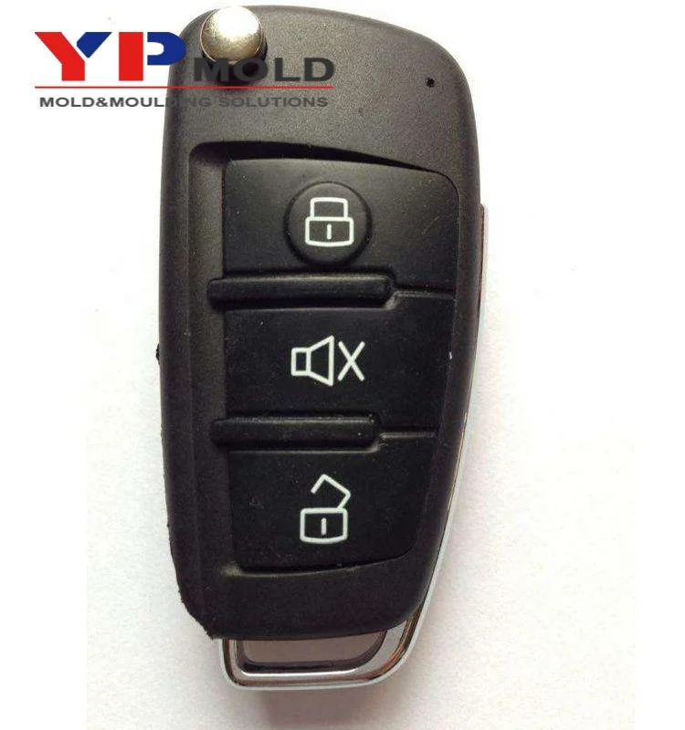 China Factory Injection Molding Manufacturer Customized Plastic Injection Mold Mould for Automobile Car Remote Control Key Shell