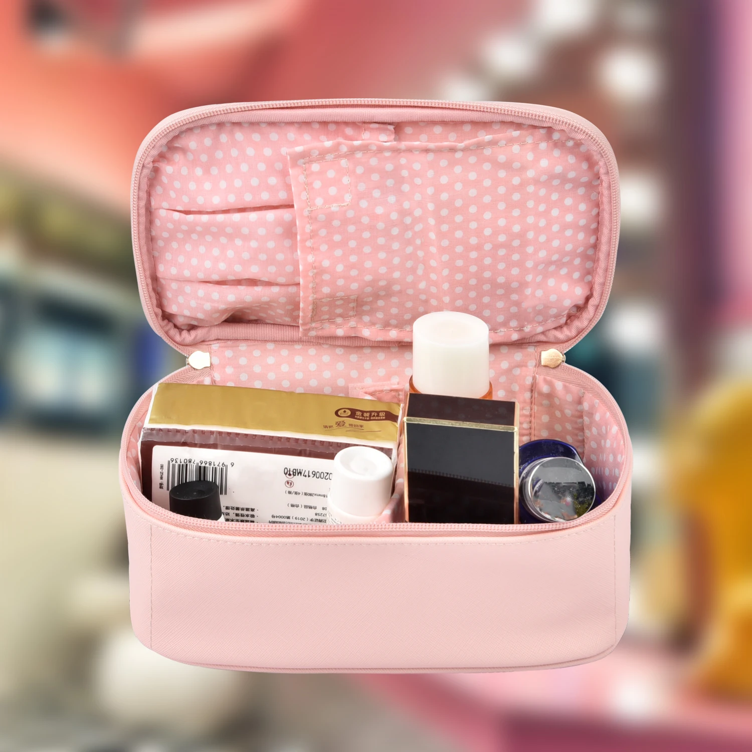 small travel cosmetic bag