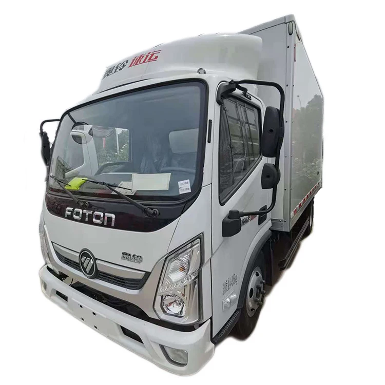 New Foton OLLIN 4x2 Single Row Light Truck 6ton Diesel Loading Cargo Trucks Left Steering Chassis for Sale