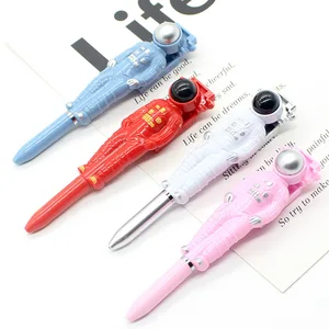 Hot Selling 3D Cartoon Astronaut Shape Ball Pen for Gift Christmas With Logo Black Refill