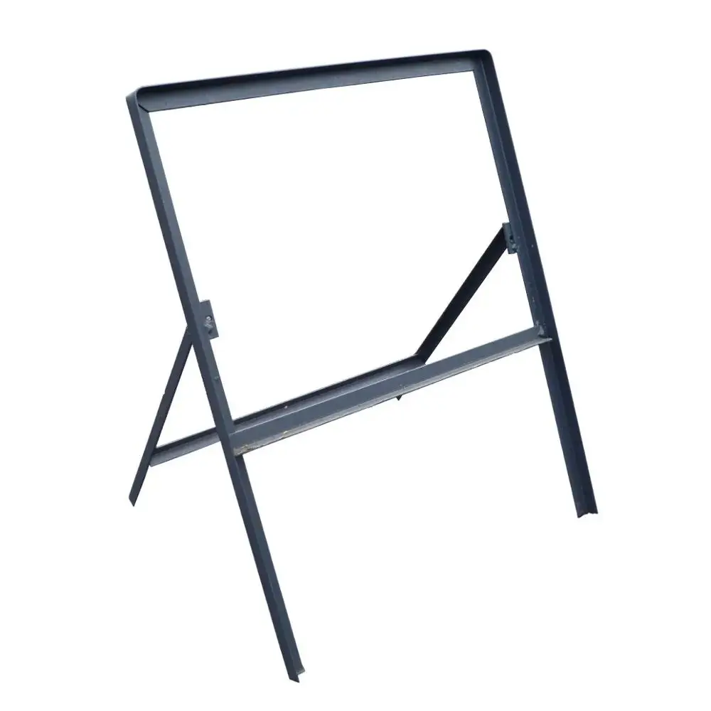 G  Temporary Road Works QuickFit Frame With Centred Sign Faces Sign Frames