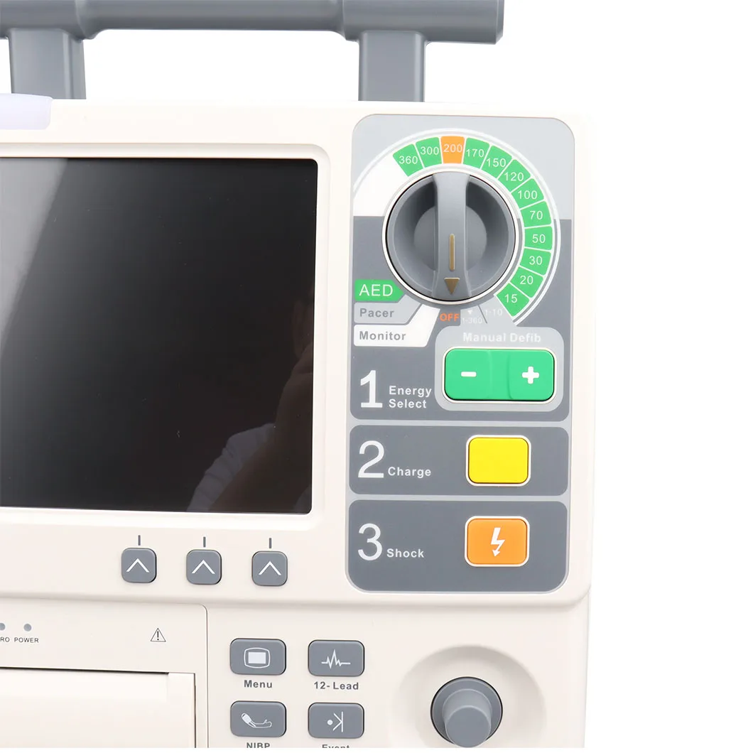 S8 Portable Biphasic 360J AED Automated External Defibrillator Monitor With 12-lead ECG manufacture