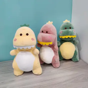 Cheap Price 12.2 15.7 inch Dinosaur Plush Stuffed Cartoon Animal Soft Plush Toys For Kids