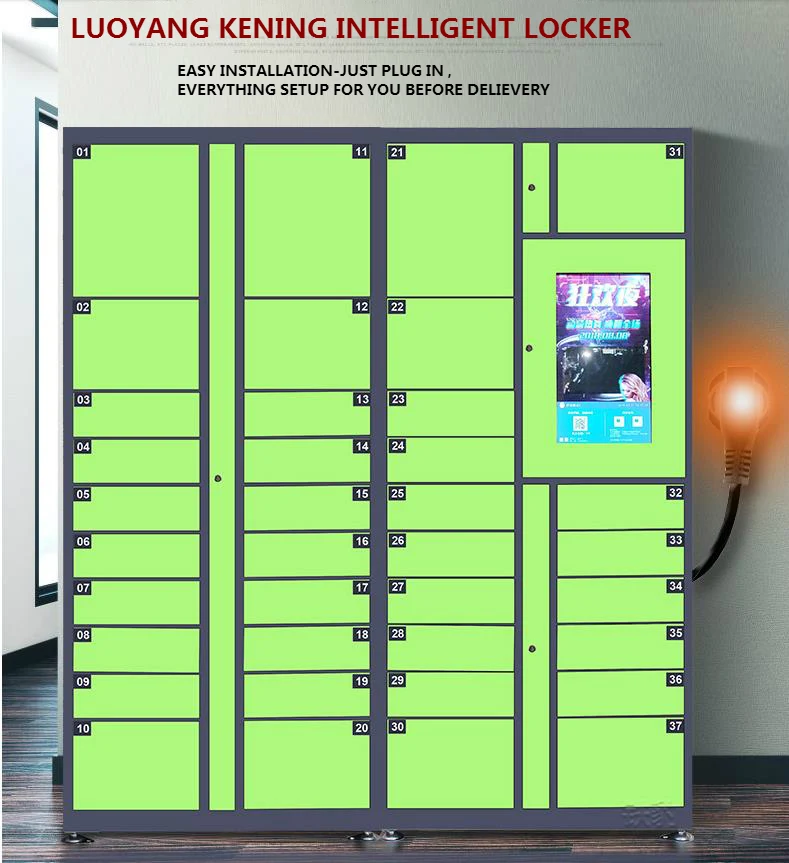 Intelligent Multifunction Commercial Furniture Smart Parcel Delivery Locker System