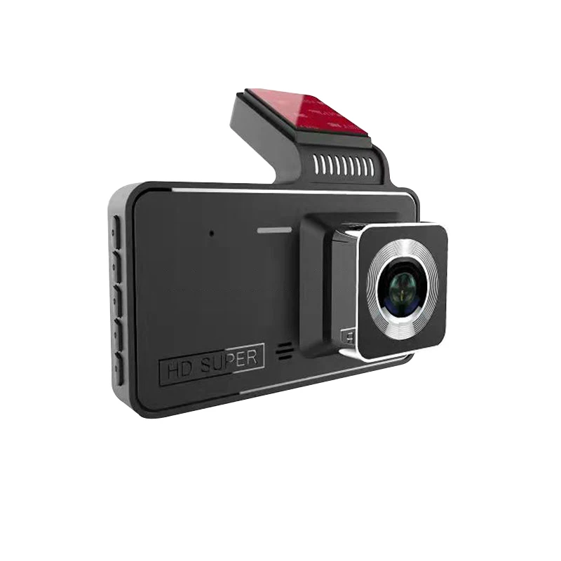 Updated 1080P Dash Cam Camera Recorder With Parking Monitor  4 Inch IPS Screen  Black Box Dual Lens Drive Recorder Car Camera