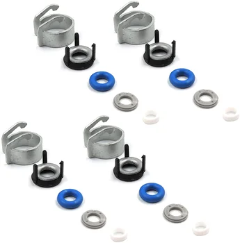 4 X Fuel Injector O-ring Seals Repair Kits Fit AUDI A3 A4 A5 A7 Jetta GLI GTI
