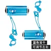 Rétroviseur en alliage d'aluminium bleu JR-225