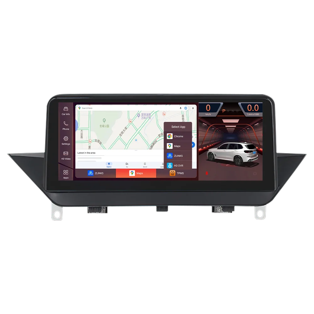 ID8 680 Android 13 Screen BT 5.0 Car-play Player Stereo Audio for BMW X1 E84 2009-2015 WIFI Car GPS Android Car Radio