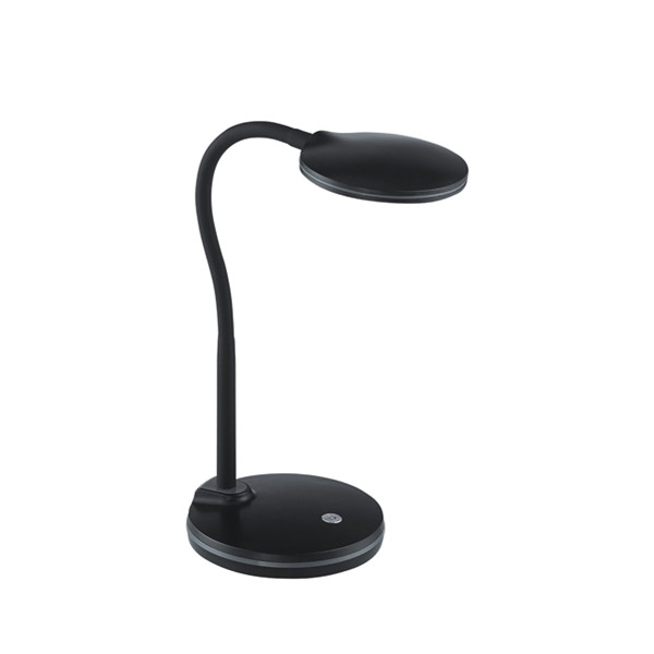 Plastic LED desk lamps, 3 levels brightness touch LED table lamps, 3.2W 300Lumens living room reading lamps