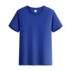 coton peigné bleu roi