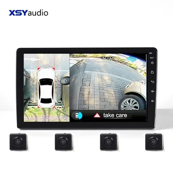 Hot Sale 9 Inch 3D Android 8.1 Car Dvd Player With 360 Panoramic Advanced 360 Degree View Car Camera