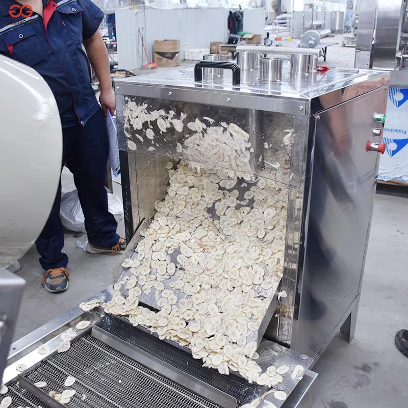 Fully Automatic Banana Processing Plant Philippine Plantain Chips Production Line Banana Chips Making Machines