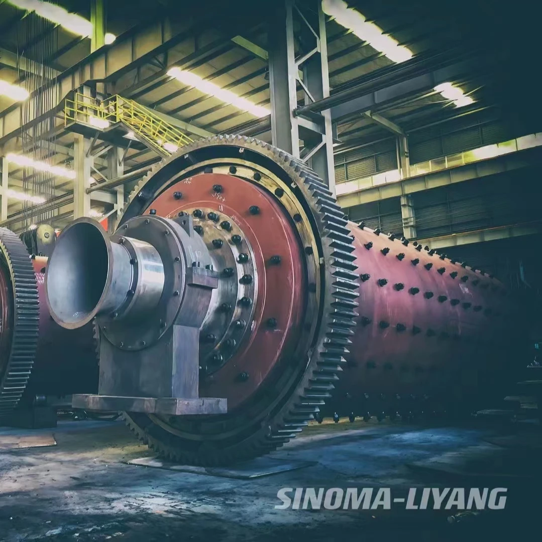 Cement Mill with Core Components Motor Bearing Gearbox