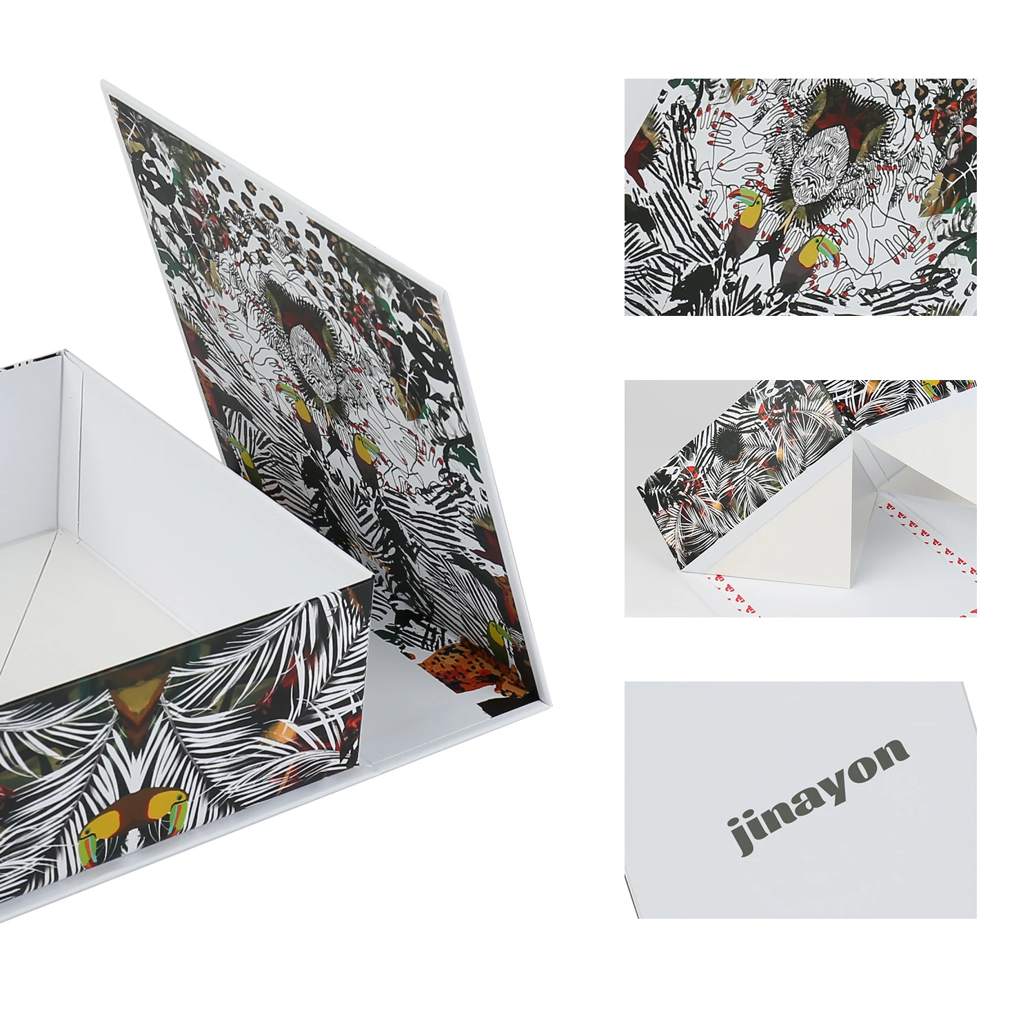 Custom Recyclable Luxury Gift Box New Design Folding Paper with Logo Foil Spot UV Luxury Cardboard Magnetic Flip Rigid Box supplier