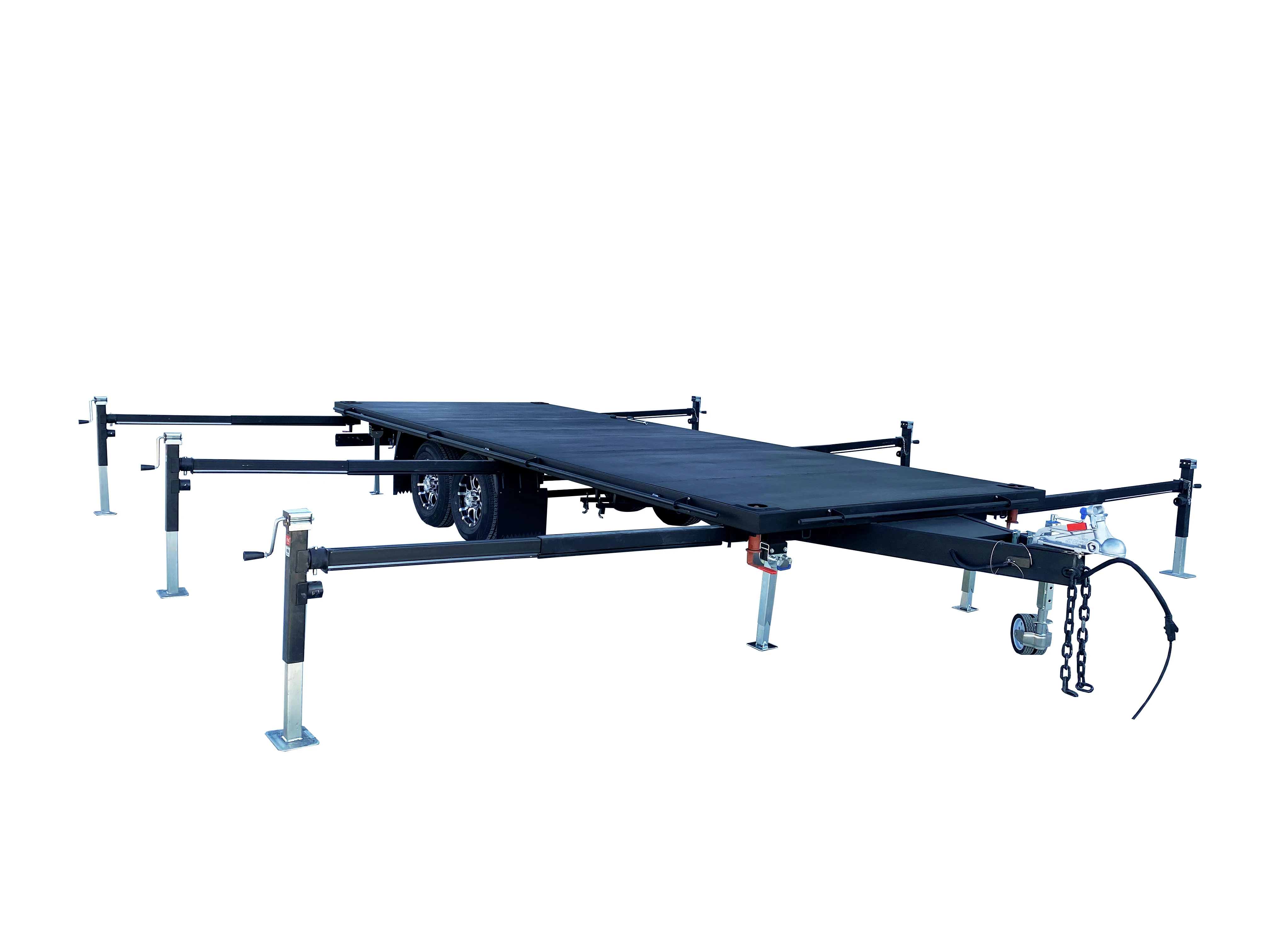 Selling Out New Self-propelled Container Prefabricated Housing Office Trailer