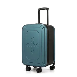 Universal Cartoon-Style Foldable ABS Travel Luggage Lightweight and Durable Trolley Suitcase with Portable Wheels