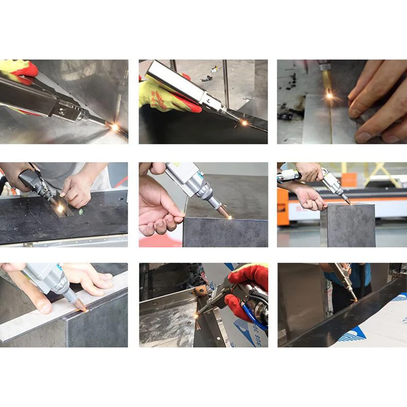 Handheld Fiber Mini Welding Machine Laser Spot Welder 1000w 1500w Laser Welding Machine for Stainless Steel Sheet Price