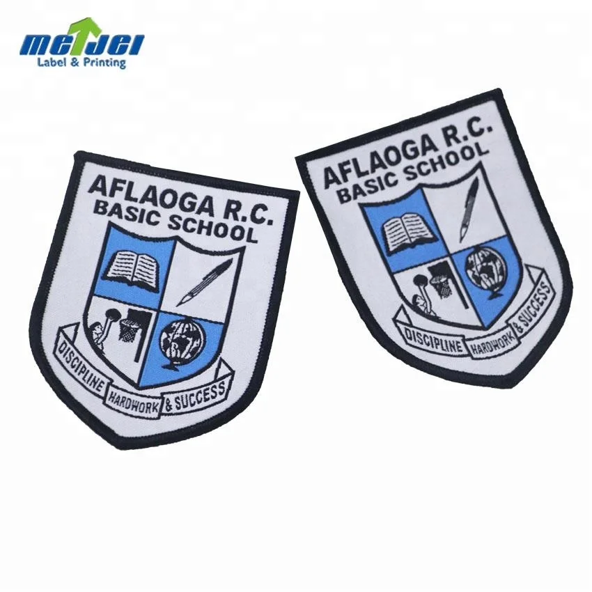 Оптовая продажа, вырезанные под заказ фирменные спортивные Клубные вышитые логотипы, одежда на заказ, вышитые нашивки и плетеные нашивки