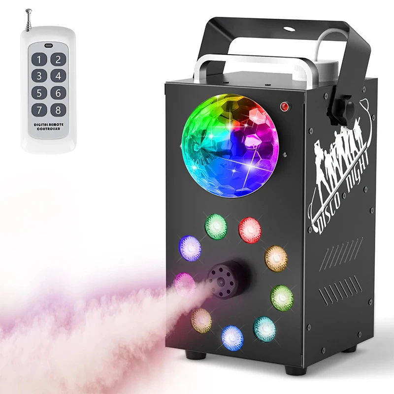 700W LEDスモークマシン / フォグマシン Sailwin FOG-700 700W LEDフォグマシン 煙発生器 リモコン付き DJ