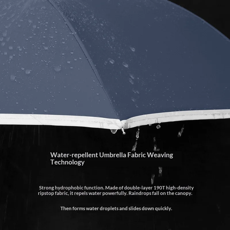 German-style C-shaped Long-handled Inverted Umbrella Automatic Double-layer Large-sized Breathable Reinforced Wind-resistant preview 4