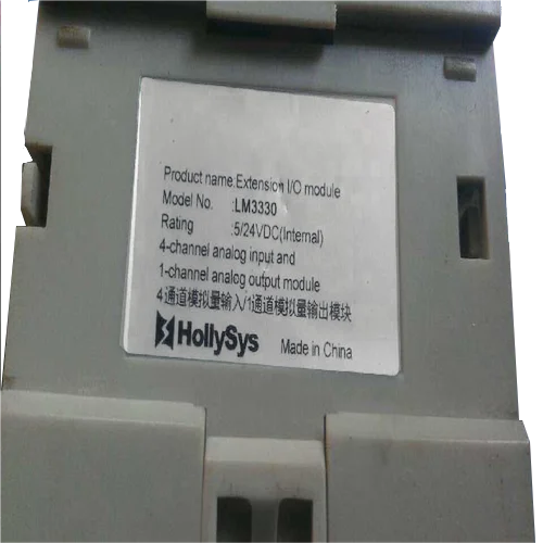 HOLLYSYS LM3330 PLC Analog Input Output Module AI 4 Inputs,AO 1 Output PLC